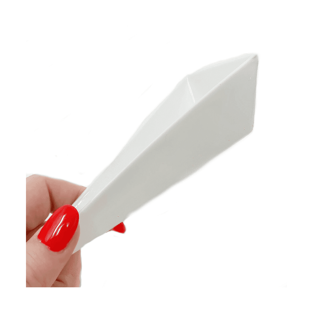 Jewellers Scoop For Small Pieces - White