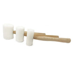Nylon Mallet, 3 Size Options 38mm 50mm 65mm Diameter Head