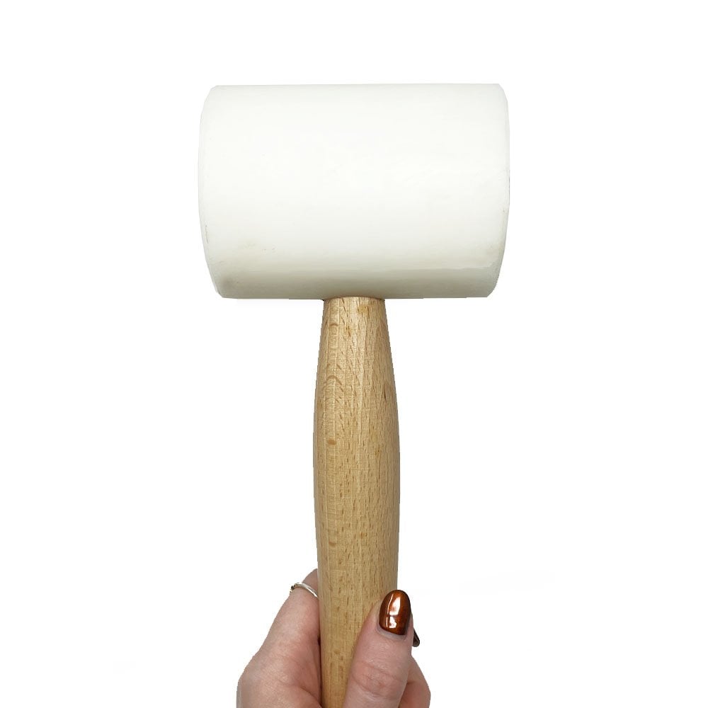 Nylon Mallet, 3 Size Options 38mm 50mm 65mm Diameter Head
