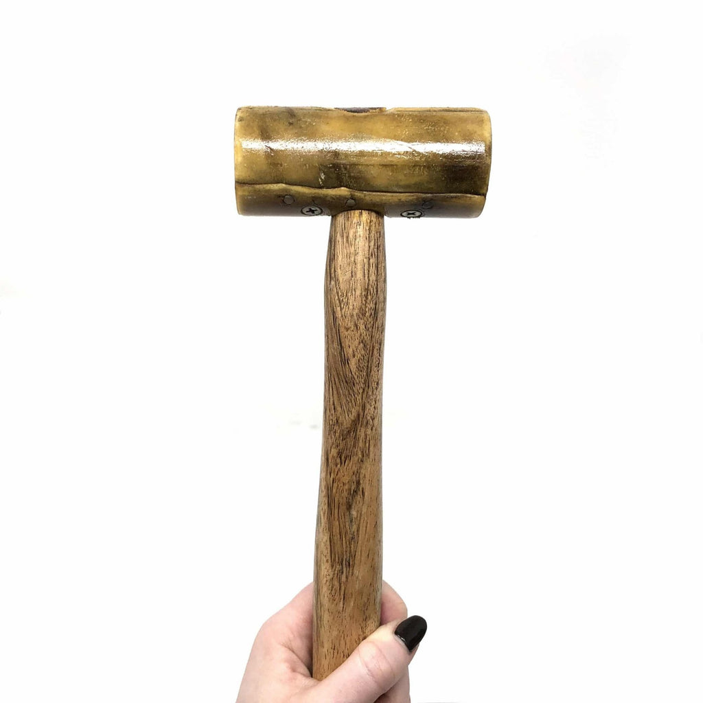 Rawhide Mallet, 2 Options 1.5" 1.75" Diameter Head