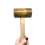 Rawhide Mallet, 2 Options 1.5" 1.75" Diameter Head