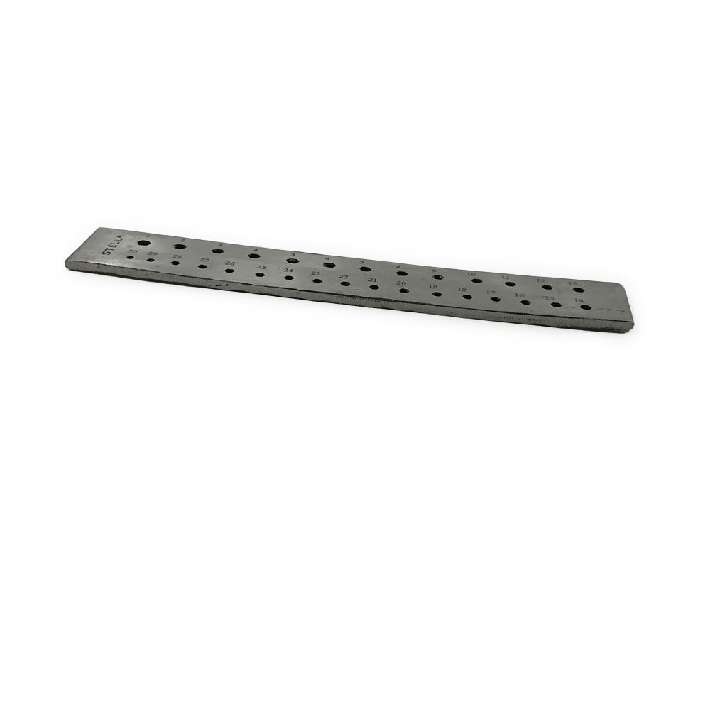 Hexagonal Draw Plate 30 Holes 1.5-3.0mm