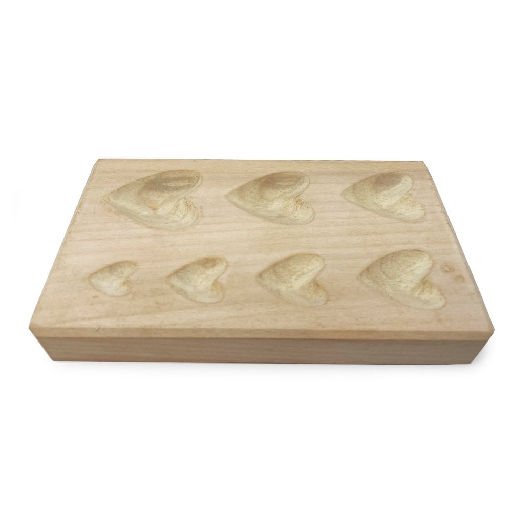 Wooden Heart Dapping Block
