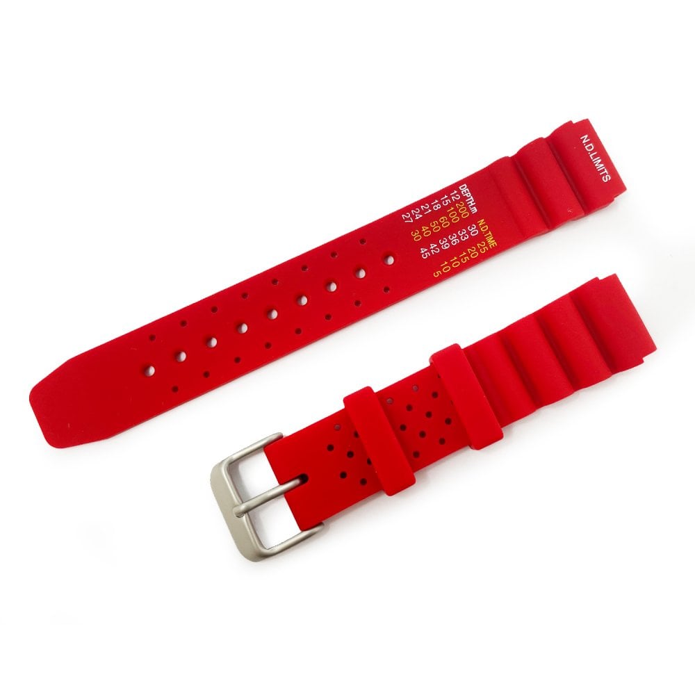 Citizen ND Limits Divers Watch Strap (Red)