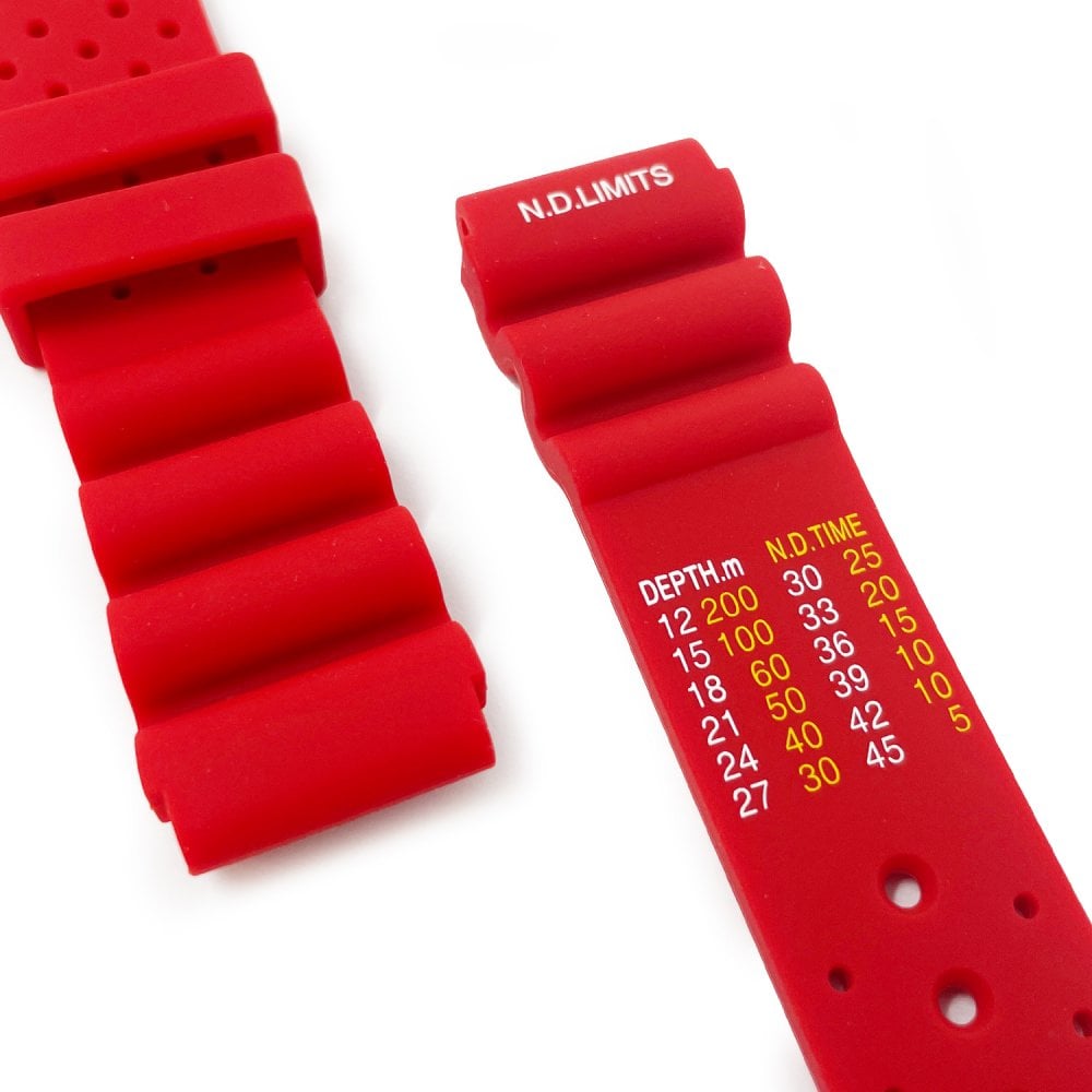 Citizen ND Limits Divers Watch Strap (Red)