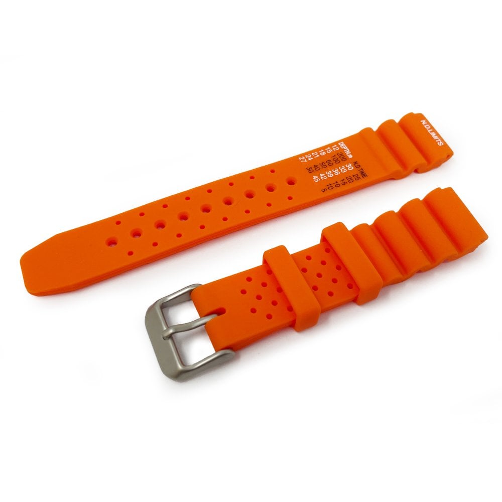 Citizen ND Limits Divers Watch Strap (Orange)