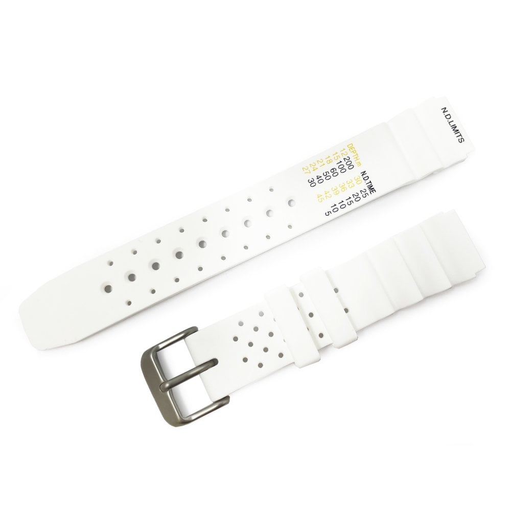 Citizen ND Limits Divers Watch Strap (White)