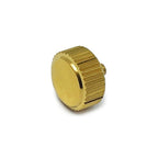 Double O-Ring Divers Watch Crown, Gold Plated
