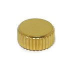 Large Diameter Waterproof Watch Crown, Gold Plated