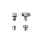 Screw Down Watch Crown & Pendant Tube Case, Stainless Steel