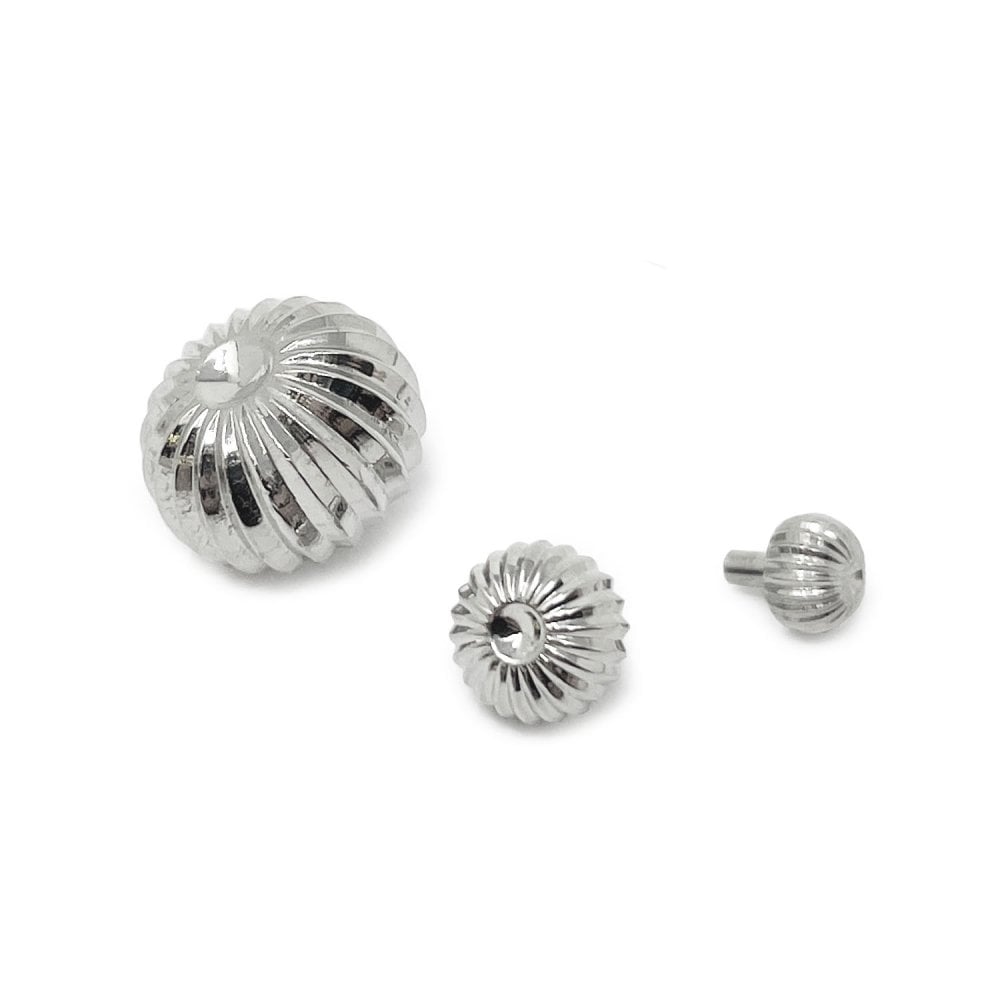 Pumpkin Watch Crown, Stainless Steel