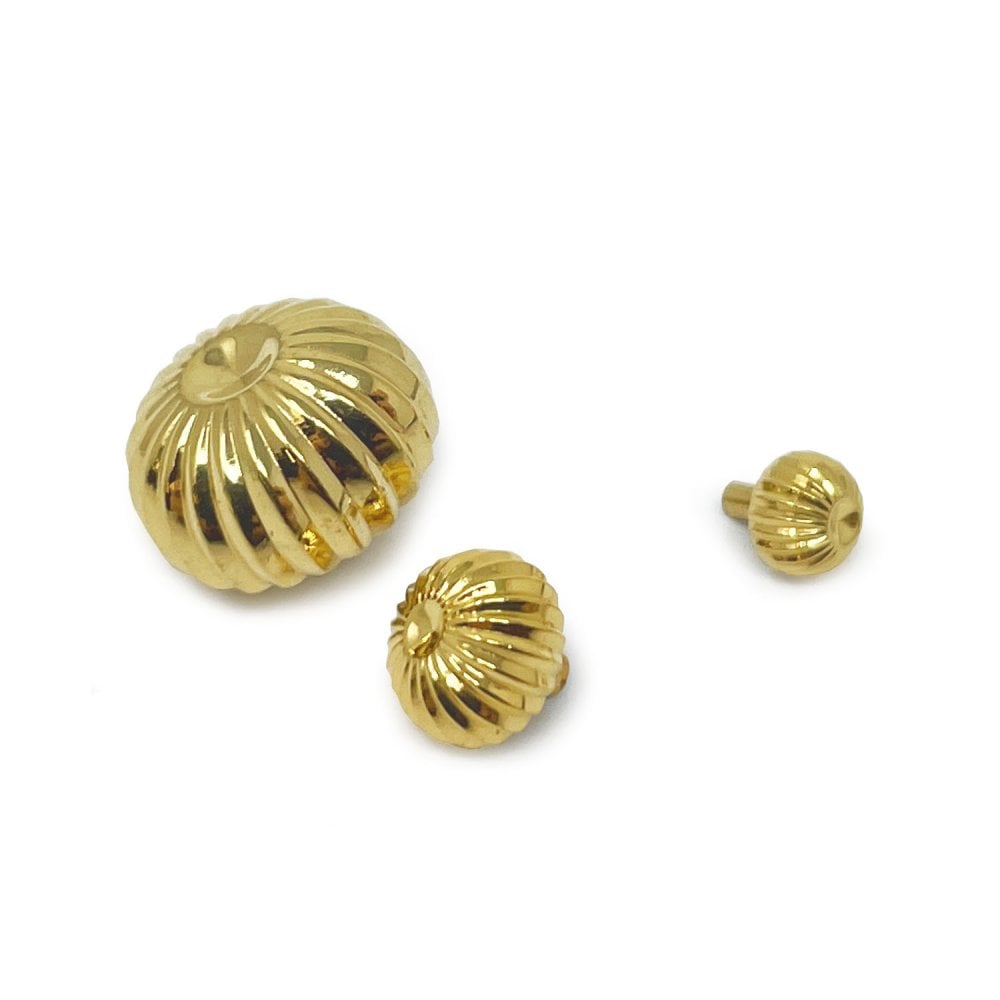 Pumpkin Watch Crown, Gold Plated