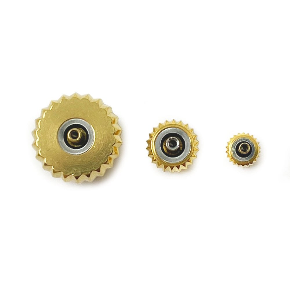 Pumpkin Watch Crown, Gold Plated