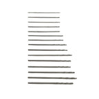 Micro Drill Bit Set of 15 (0.3mm-1mm)