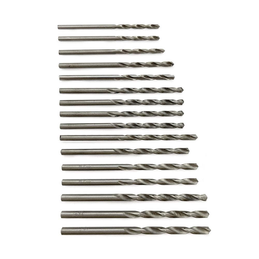 Micro Drill Bit Set of 16 (2mm-3.5mm)