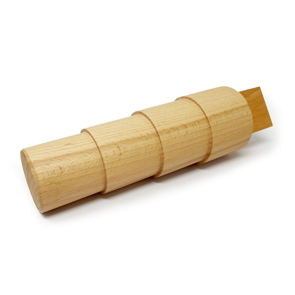 Round Stepped Wooden Bangle Mandrel with Tang