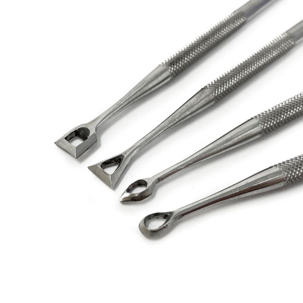 Double Ended Hollow Wax Carvers Set of 4