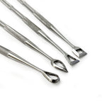 Double Ended Hollow Wax Carvers Set of 4