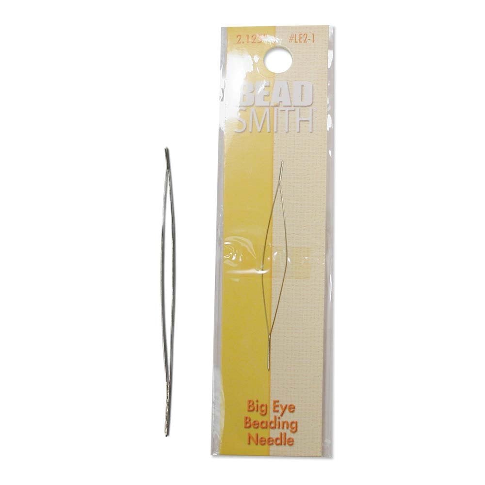 Beadsmith Large Eye Single Needle 2.125"