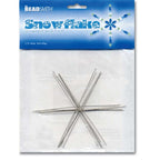 Beadsmith Wire Snowflakes 3.75"