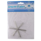 Beadsmith Wire Snowflakes 3.75"