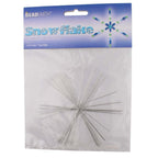 Beadsmith Wire Snowflakes 4.5"