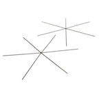 Beadsmith Wire Snowflakes 4.5"