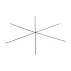 Beadsmith Wire Snowflakes 4.5"