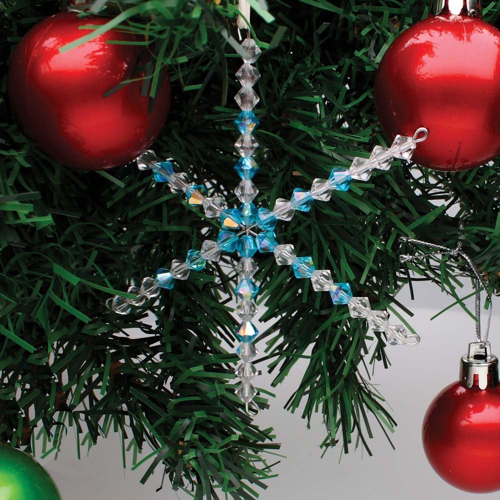 Beadsmith Wire Snowflakes 4.5"