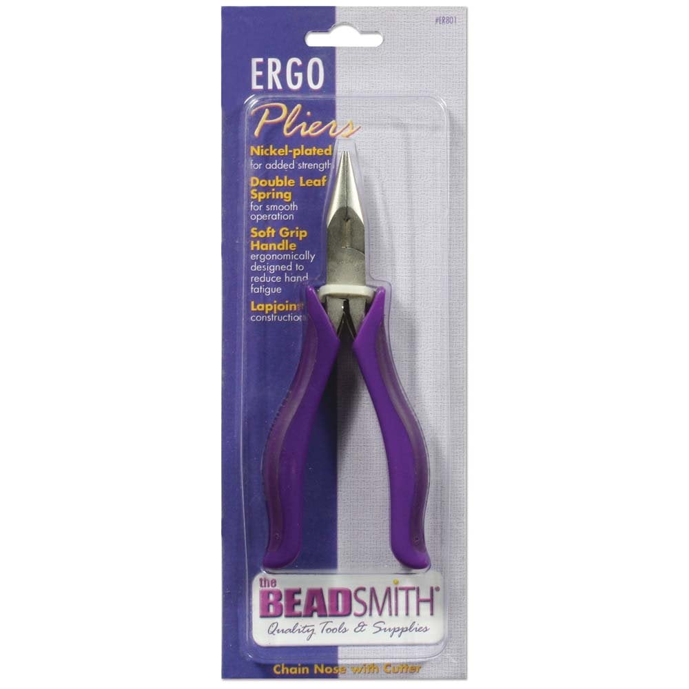 Beadsmith Ergo Chain Nose Pliers