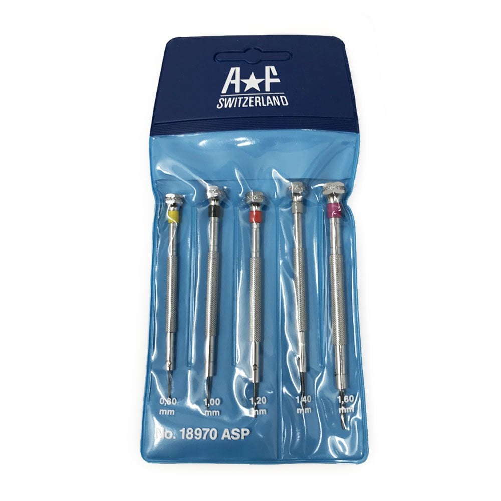 A*F Switzerland Screwdriver Set 0.8-1.6mm