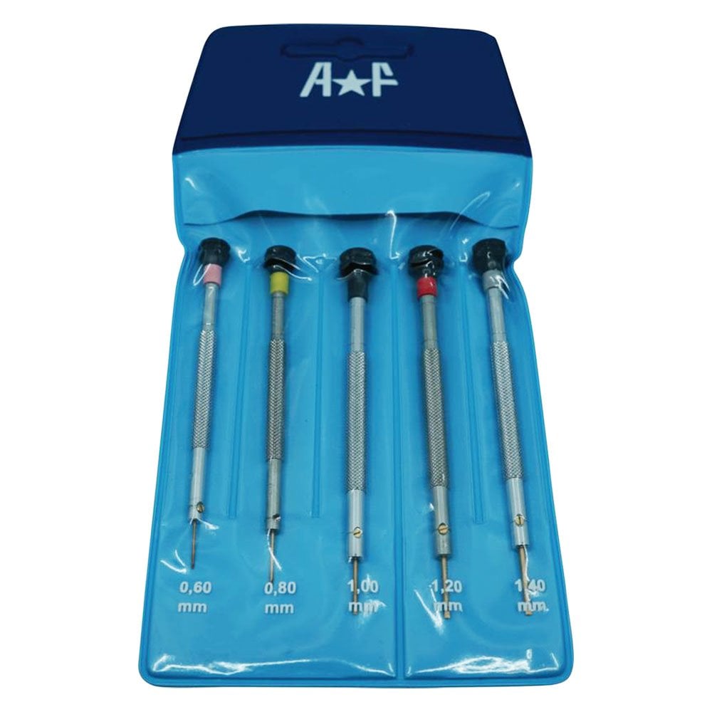 A*F Switzerland Anti-Magnetic Screwdriver Set 0.6-1.4mm