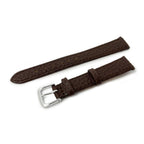Vegan Buffalo Leather Watch Strap, Brown, 12mm - 20mm
