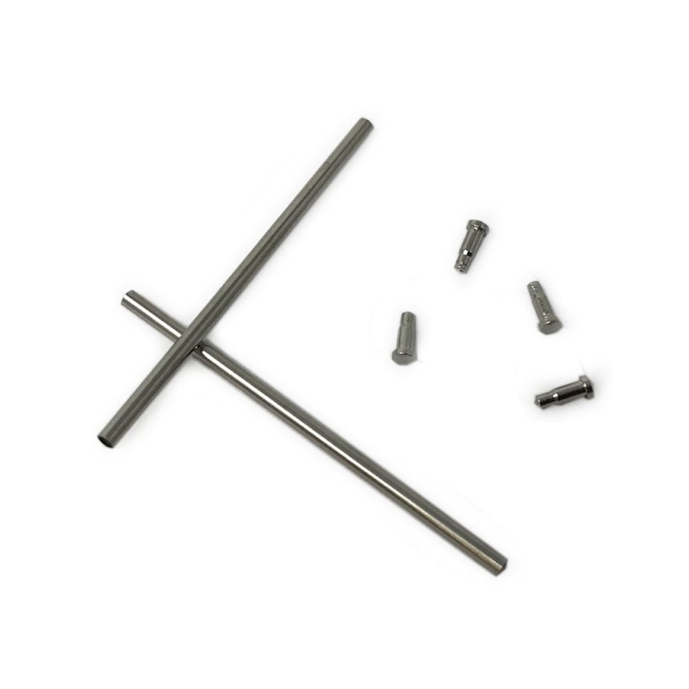 Pressure Bars & Rivet Ends | 1.3mm Ø | 10-30mm Long