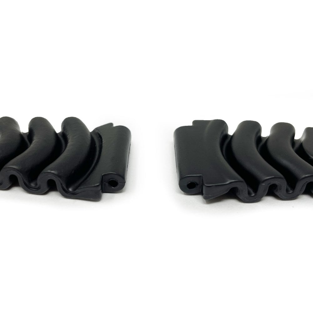 PVC Divers Watch Strap (XXL Length), Black