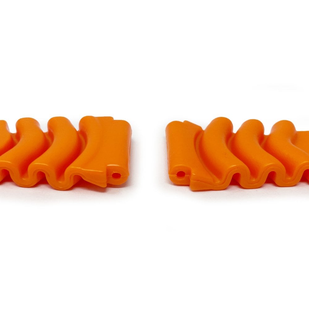 PVC Divers Watch Strap (XXL Length), Orange