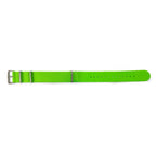 Neon Green Military-Style Watch Strap