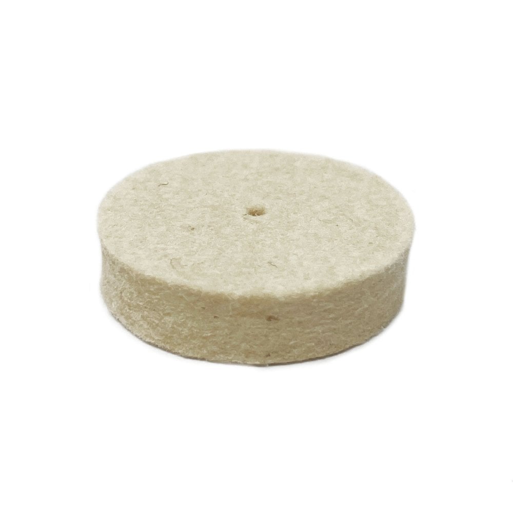 Felt Polishing Buff Wheel, 32mm Diameter