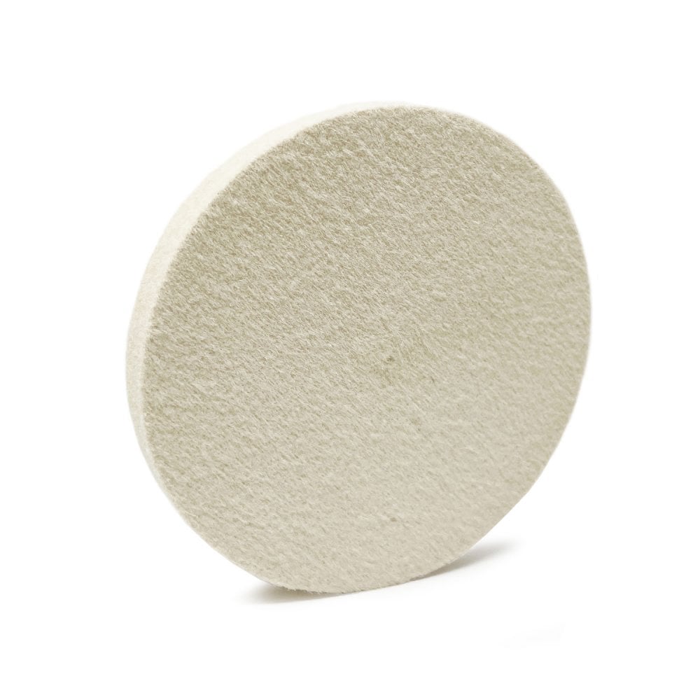 Felt Polishing Buff Wheel, 105mm Diameter
