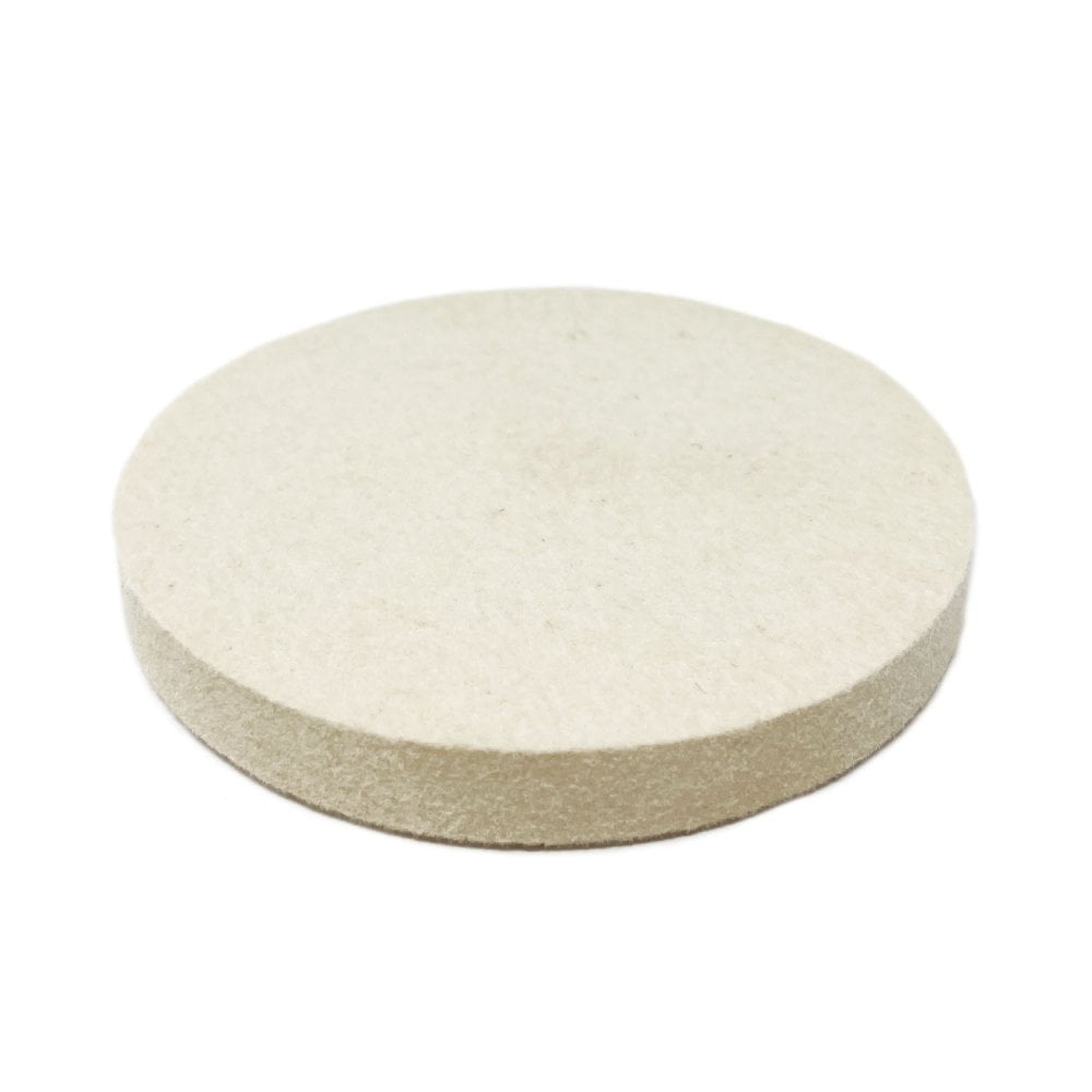 Felt Polishing Buff Wheel, 105mm Diameter