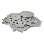 Diamond & Stone Folding Fan Gauge