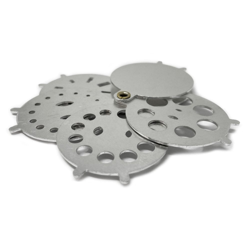 Diamond & Stone Folding Fan Gauge