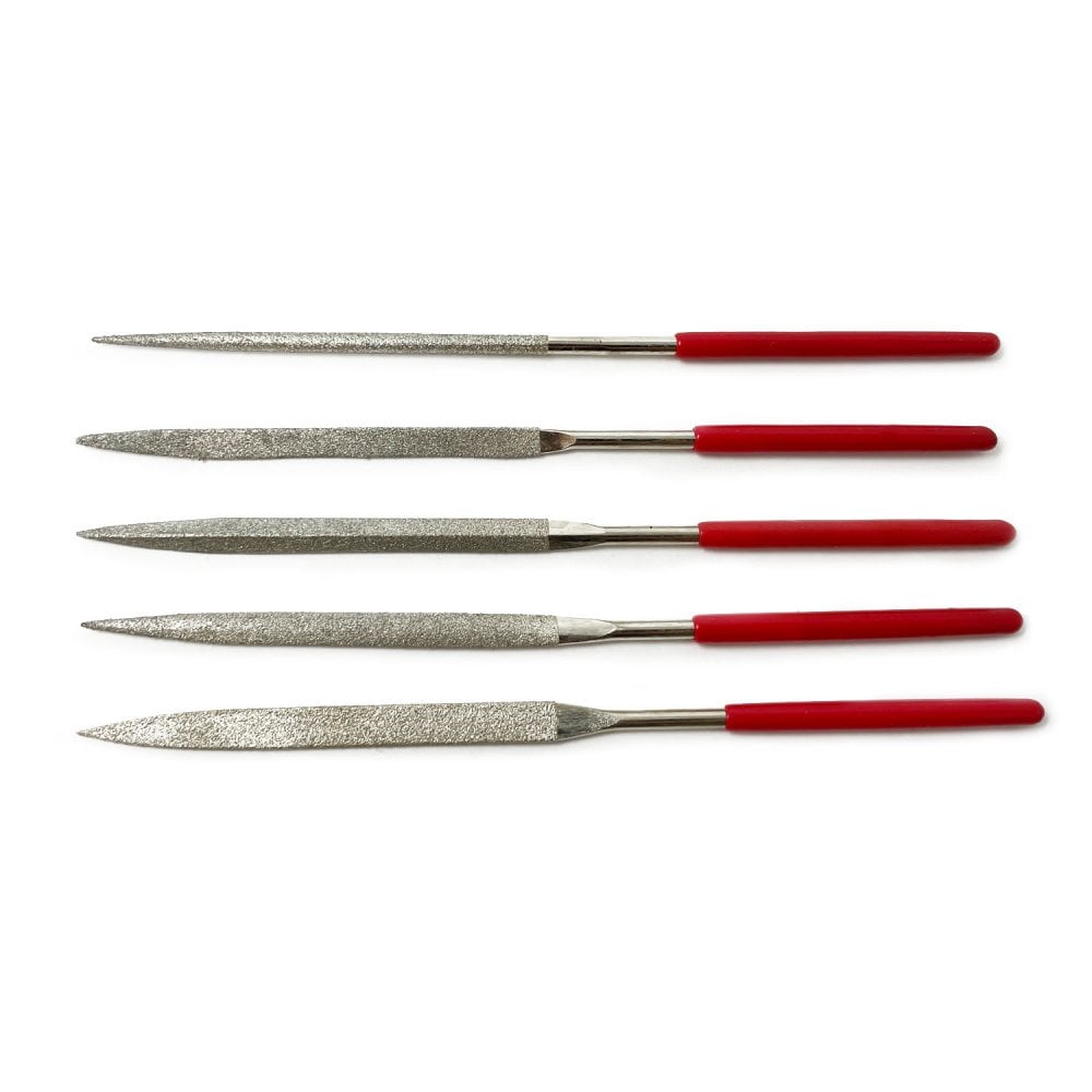 Set of 5 Diamond Needle Files
