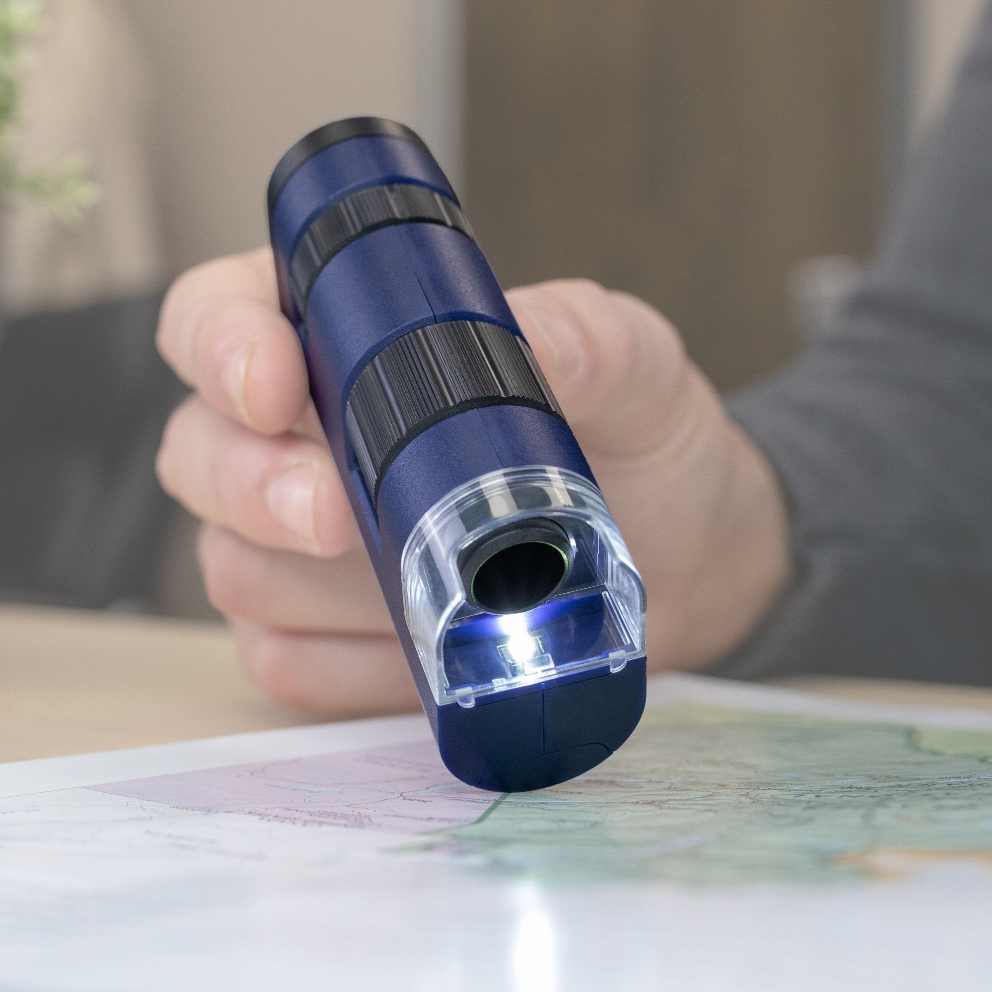 Carson LED-Lighted Pocket Microscope 20x-60x Magnification