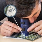 Carson LED-Lighted Pocket Microscope 20x-60x Magnification