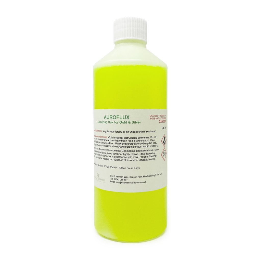 Auroflux Soldering Fluid for Gold & Silver 500ml