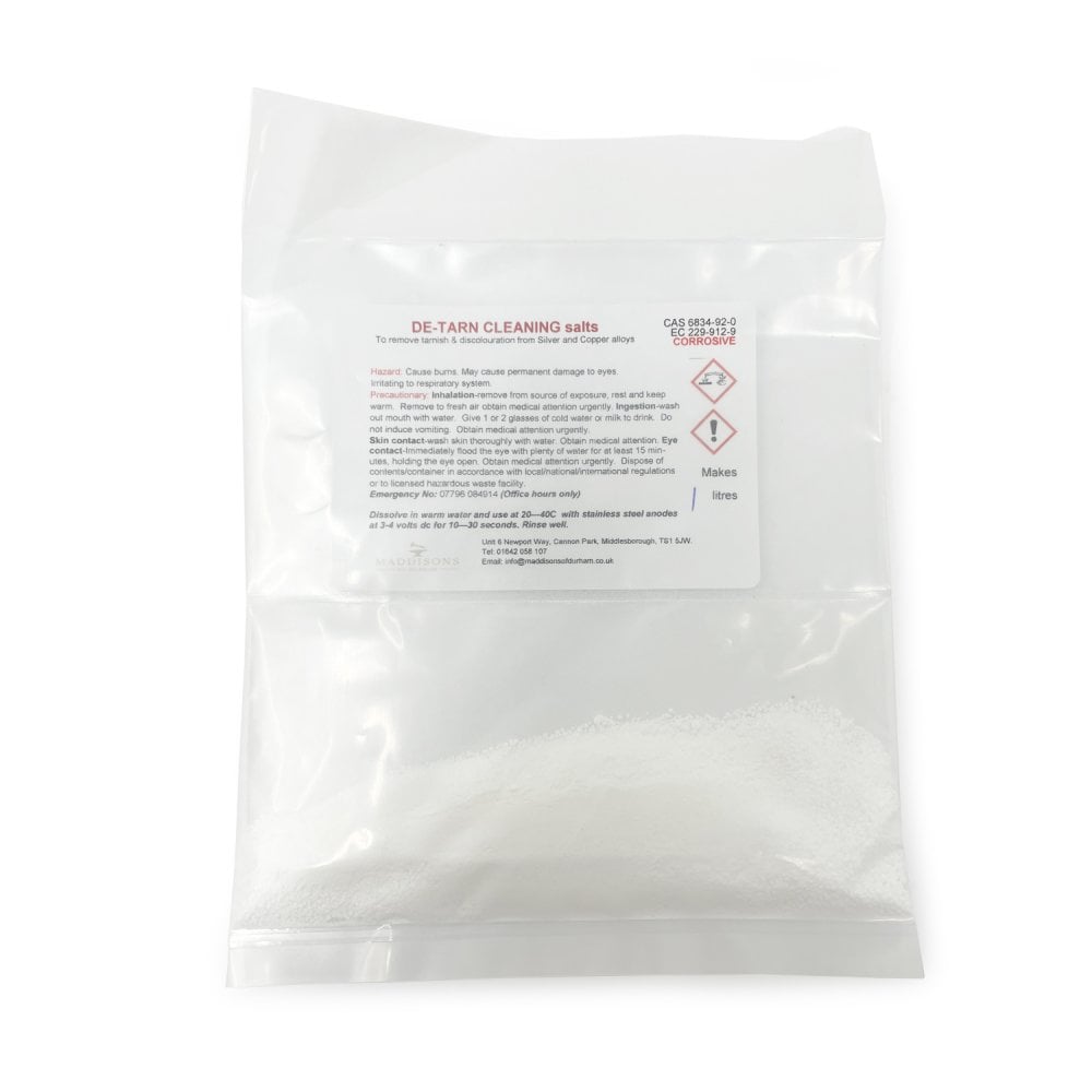 De-tarnishing Cleaning Salts for Silver