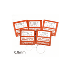 Round & Flat Watch Glass 0.8mm Thick 30.1-31.2mm Range