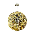 HZ2189 Gold Auto Mechanical Skeleton Watch Movement