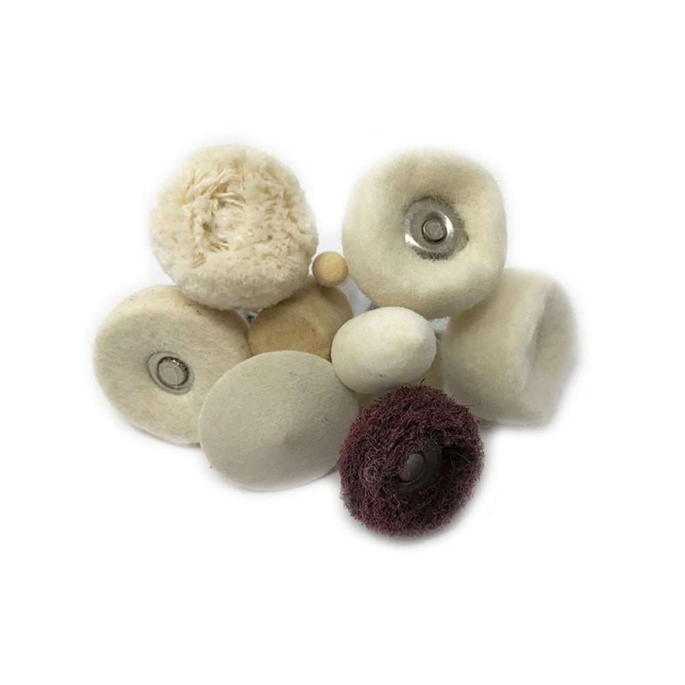 Mounted Polishing Wheels Set of 10